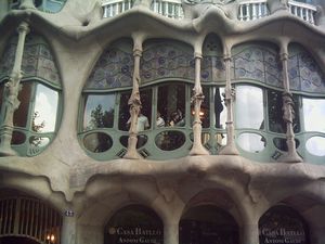 Gaudi architecture, Barcelona, Spain